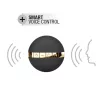 Marc Dorcel Vibrációs tojás G-pont és csikló stimuláló, hangvezérlés 12,5 cm fekete-arany