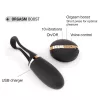 Marc Dorcel Vibrációs tojás G-pont és csikló stimuláló, hangvezérlés 12,5 cm fekete-arany