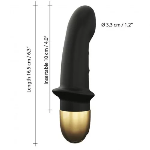 Dorcel Vibrátor Univerzális 10 mód USB töltés 16,5 cm fekete
