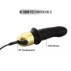 Dorcel Vibrátor Univerzális 10 mód USB töltés 16,5 cm fekete