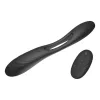 Marc Dorcel Vibrátor Kettős rezgés, Távirányítós 20 cm fekete