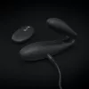 Marc Dorcel Vibrátor Kettős rezgés, Távirányítós 20 cm fekete