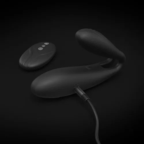 Marc Dorcel Vibrátor Kettős rezgés, Távirányítós 20 cm fekete