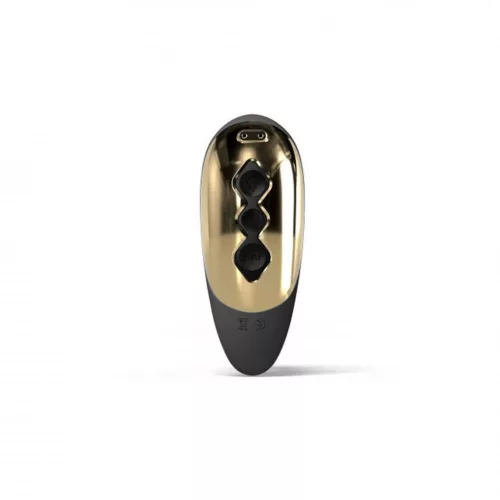 Dorcel Prosztata masszírozó Távirányítós, melegíthető, 7 mód fekete 13,5 cm
