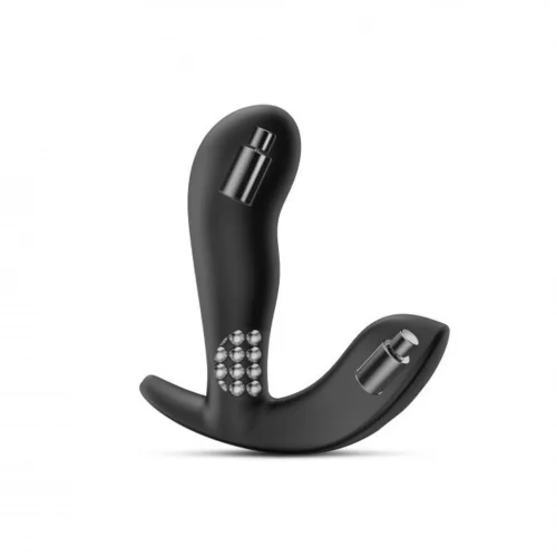 Dorcel vibrátor 10 rezgés, 5 forgó mód zakrzywiony szilikon 11,5 cm fekete