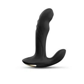   Multi P-Joy Prosztata masszírozó Rezgő, forgó, távirányítós 13 cm fekete