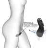 Discreet Vibrátor Ergonómikus, Csendes, Vízálló 9,3 cm fekete