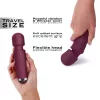 Dorcel Mini vibrátor 20 mód, csendes, USB töltés 15,5 cm lila