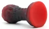 Faberegg Anál plug Több textúra 18 cm hosszan Szilikon fekete