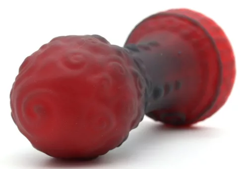 Faberegg Anál plug Több textúra 18 cm hosszan Szilikon fekete