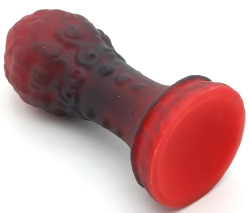 Faberegg Anál plug Több textúra 18 cm hosszan Szilikon fekete