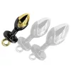 Ringosex Anál plug Ékszeres narancssárga S 6 x 2,7 cm alumínium