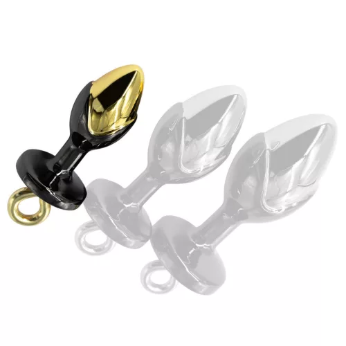 Ringosex Anál plug Ékszeres narancssárga S 6 x 2,7 cm alumínium