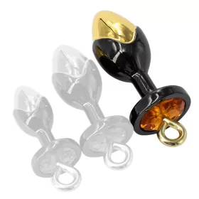 Ringosex Anál plug Alumínium 9 cm Narancs