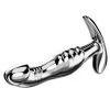 Anál plug alumínium, különböző textúrákkal 12 x 3,2 cm, L méret