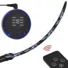 Elektro Stimuláló Szexjáték Rugalmas, Bordázott 18 cm USB töltés