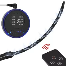   Elektro Stimuláló Szexjáték Rugalmas, Bordázott 18 cm USB töltés