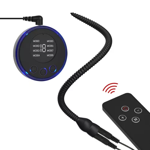 Elektro Stimuláló Szexjáték Rugalmas, Bordázott 18 cm USB töltés