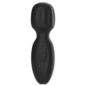   Mini Wand Vibrátor 10 rezgés mód USB újratölthető 11 cm fekete