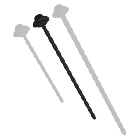   Szilikon anál dildó hullámos felület 25 cm 6 mm átmérővel