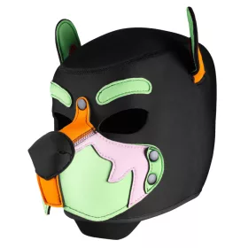   Wolf Gang Szexjáték Neoprén fekete narancs 58 5-61 cm fejkerület