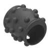 Girthancer Vibrátor Rezgő, 10 mód, vízálló 5 x 5 cm szilikon fekete