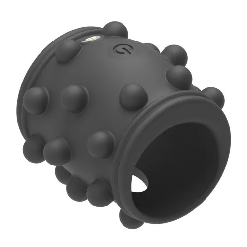 Girthancer Vibrátor Rezgő, 10 mód, vízálló 5 x 5 cm szilikon fekete