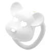 Bear Lock Kikötő ketrec ABS anyag 5 cm hossz 3.1 cm átmérő fehér