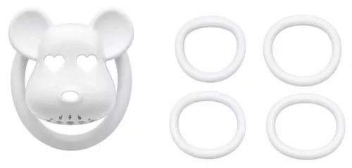 Bear Lock Kikötő ketrec ABS anyag 5 cm hossz 3.1 cm átmérő fehér