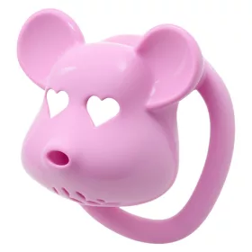Bear Lock Kínzó ketrec ABS zárral 5 x 3,1 cm rózsaszín
