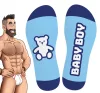 Bay Boy térdzokni macis mintával kék egy méret 39-45