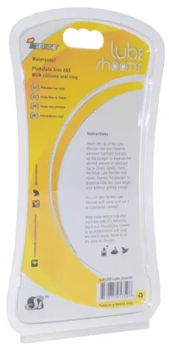 Síkosítófecskendő injektor 20 ml 10 cm hosszú 1,9 cm széles abs