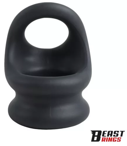 Penastor Heregyűrű Két Méretű Szilikon 25-30 mm Fekete 3 cm magas