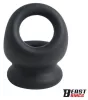 Penastor Heregyűrű Két Méretű Szilikon 25-30 mm Fekete 3 cm magas