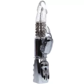 BAILE Amour Missile - átlátszó forgó vibrátor 26,5 cm