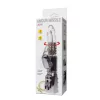BAILE Amour Missile - átlátszó forgó vibrátor 26,5 cm