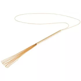   Bijoux Indiscrets Magnifique nyaklánc láncos korbáccsal - aranyszínű