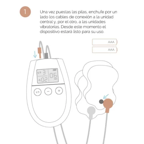 500 Cosmetics U-Tonic izomstimuláló elektrostimulátor