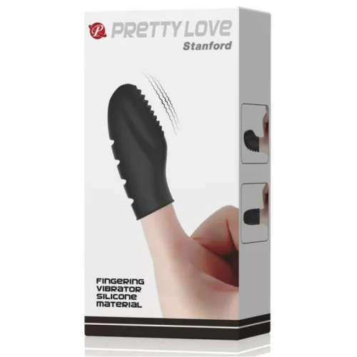 Pretty Love Flirtation Stanford Black vibrátor - fekete
