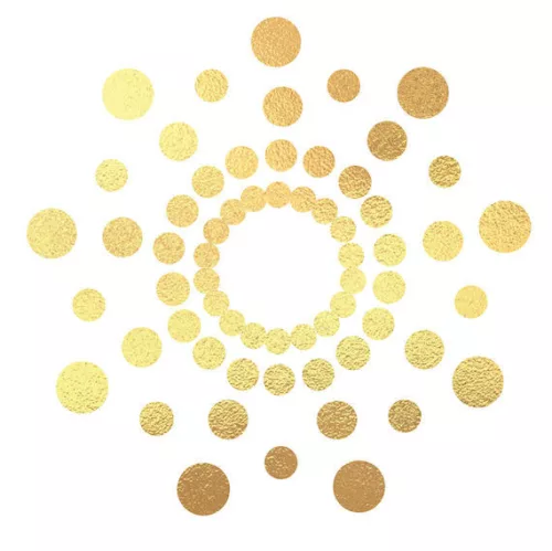 Bijoux Indiscrets Mimi ideiglenes testtetoválás-készlet - arany-, ezüst- és bronzszínű, 6 db