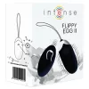 INTENSE – távirányítós vibráló tojás fekete színben