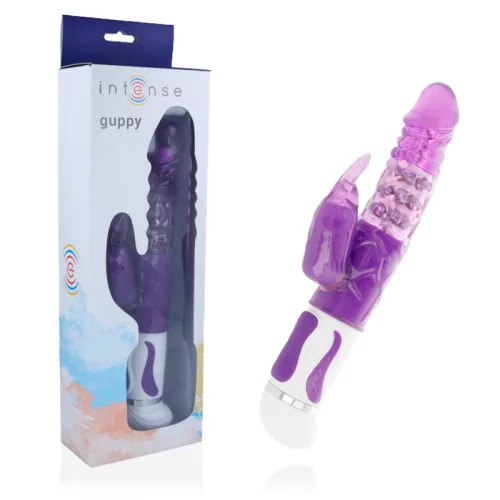 INTENSE Guppy Lilac – forgó vibrátor érzéki élményekhez