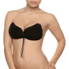 BYE-BRA – csipkés push-up melltartó Fekete C-kupás