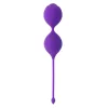 INTENSE Kisha Fit – szilikonos intim Kegel golyó lila