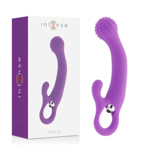 INTENSE Naila – vibro szilikon csiklóizgató lila színben
