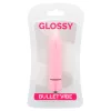 GLOSSY – ultralágy vibrátor rózsaszínben