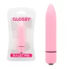 GLOSSY – vékony vibrátor mély rózsaszínben