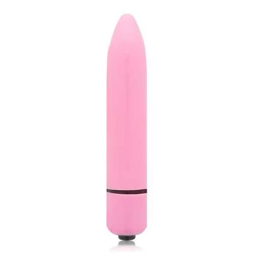 GLOSSY – vékony vibrátor mély rózsaszínben
