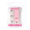 GLOSSY – kis prémium vibrátor, rózsaszín