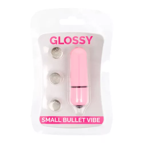 GLOSSY – kis prémium vibrátor, rózsaszín